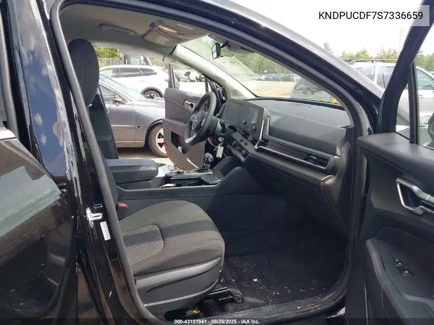 Auction sale of the 2025 Kia Sportage , vin: KNDPUCDF7S7336659, lot number: 43101941