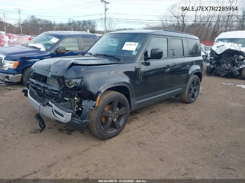 Auction sale of the 2024 Land Rover Defender , vin: SALEJ7EX7R2285954, lot number: 44198279