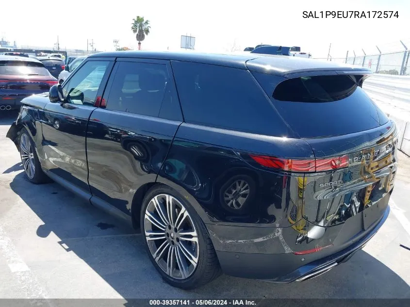 Auction sale of the 2024 Land Rover Range Rover Sport , vin: SAL1P9EU7RA172574, lot number: 39357141