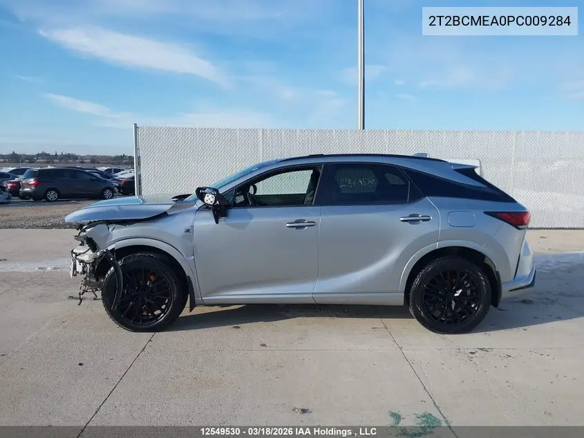 Auction sale of the 2023 Lexus RX , vin: 2T2BCMEA0PC009284, lot number: 12549530