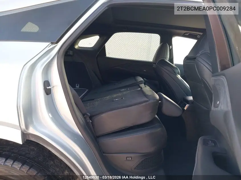 Auction sale of the 2023 Lexus RX , vin: 2T2BCMEA0PC009284, lot number: 12549530