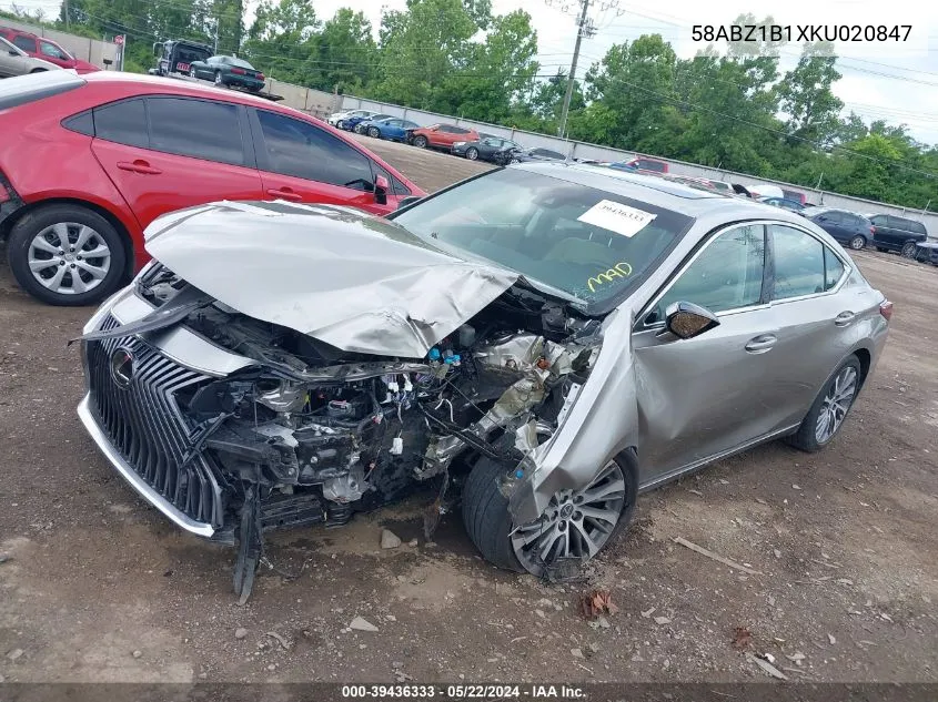 Auction sale of the 2019 Lexus ES , vin: 58ABZ1B1XKU020847, lot number: 39436333