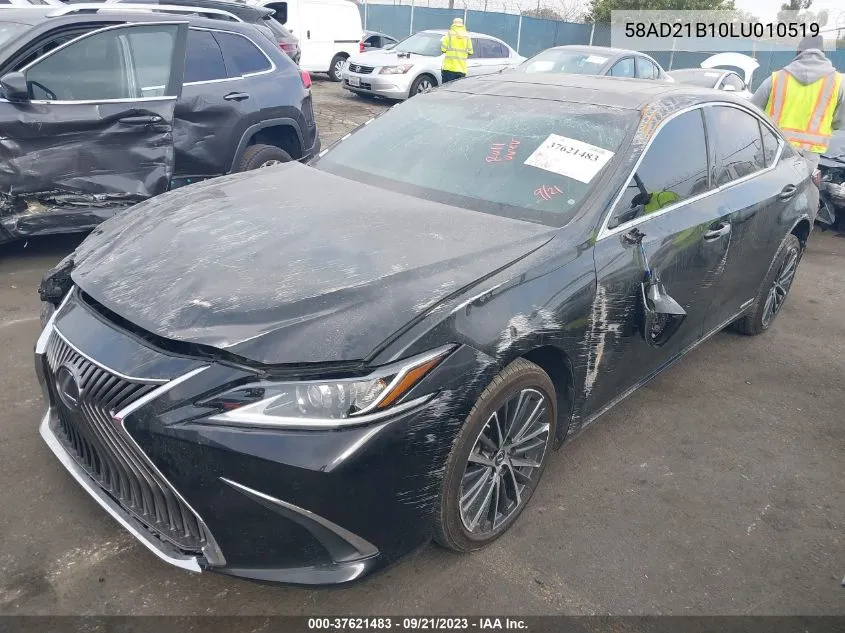 Auction sale of the 2020 Lexus ES , vin: 58AD21B10LU010519, lot number: 37621483