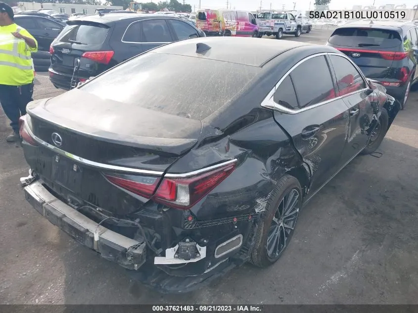 Auction sale of the 2020 Lexus ES , vin: 58AD21B10LU010519, lot number: 37621483