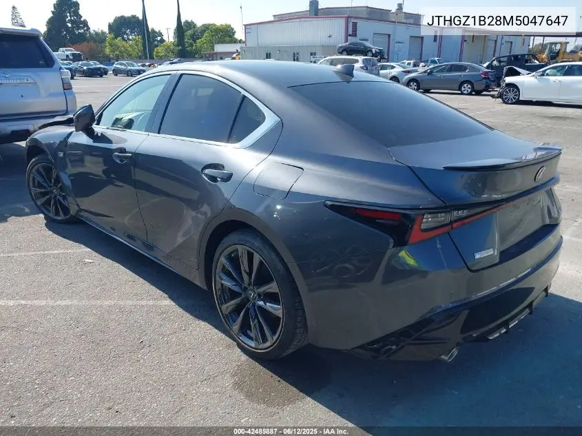 Auction sale of the 2021 Lexus IS , vin: JTHGZ1B28M5047647, lot number: 42485887