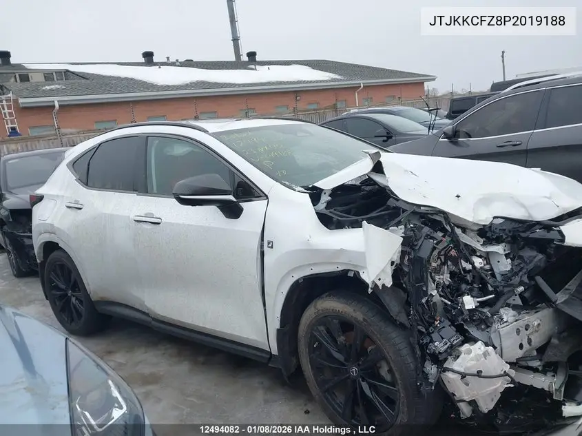 Auction sale of the 2023 Lexus NX , vin: JTJKKCFZ8P2019188, lot number: 12494082
