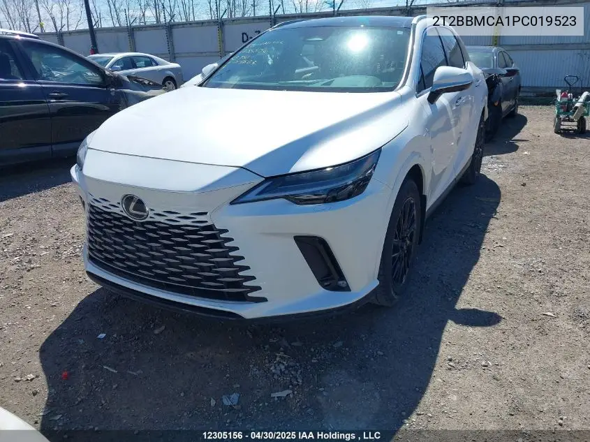 Auction sale of the 2023 Lexus RX , vin: 2T2BBMCA1PC019523, lot number: 12305156