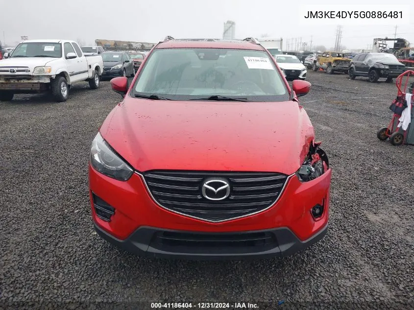 Auction sale of the 2016 Mazda CX 5 , vin: JM3KE4DY5G0886481, lot number: 41186404