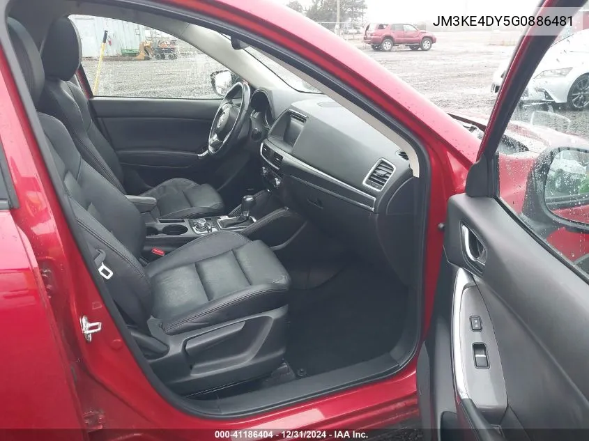 Auction sale of the 2016 Mazda CX 5 , vin: JM3KE4DY5G0886481, lot number: 41186404