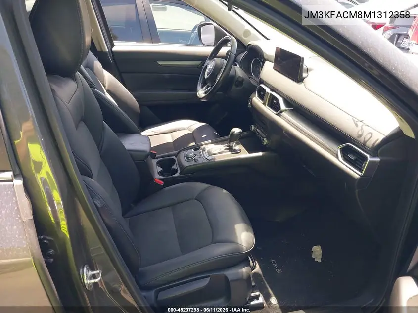 Auction sale of the 2021 Mazda CX 5 , vin: JM3KFACM8M1312358, lot number: 45207298