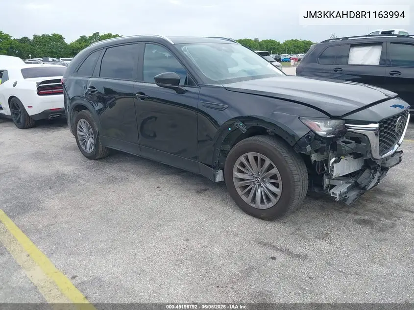 Auction sale of the 2024 Mazda CX 90 , vin: JM3KKAHD8R1163994, lot number: 45198792