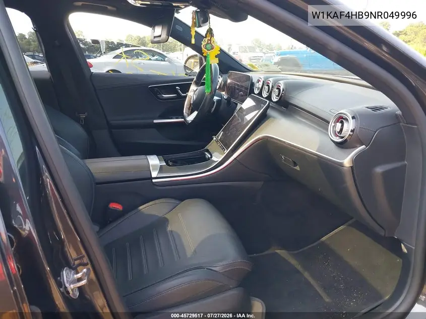 Auction sale of the 2022 Mercedes Benz C klasse , vin: W1KAF4HB9NR049996, lot number: 45729517