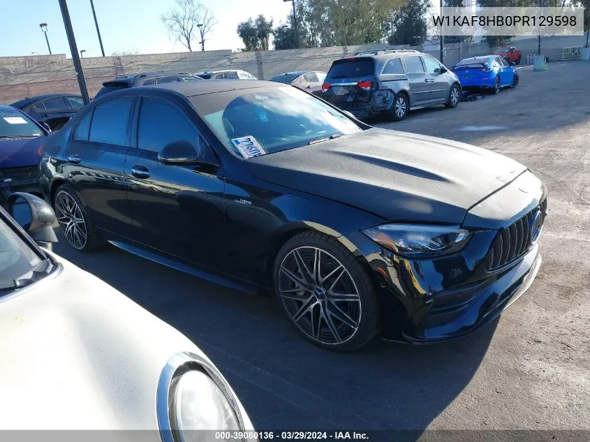 Auction sale of the 2023 Mercedes Benz C klasse , vin: W1KAF8HB0PR129598, lot number: 39080136