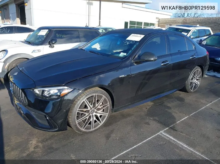 Auction sale of the 2023 Mercedes Benz C klasse , vin: W1KAF8HB0PR129598, lot number: 39080136