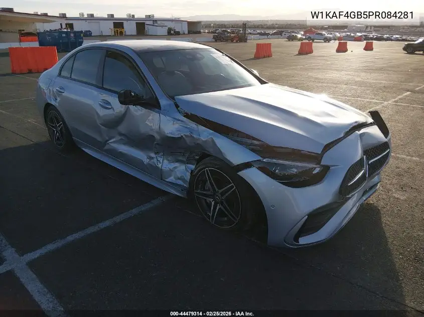 Auction sale of the 2023 Mercedes Benz C klasse , vin: W1KAF4GB5PR084281, lot number: 44479314