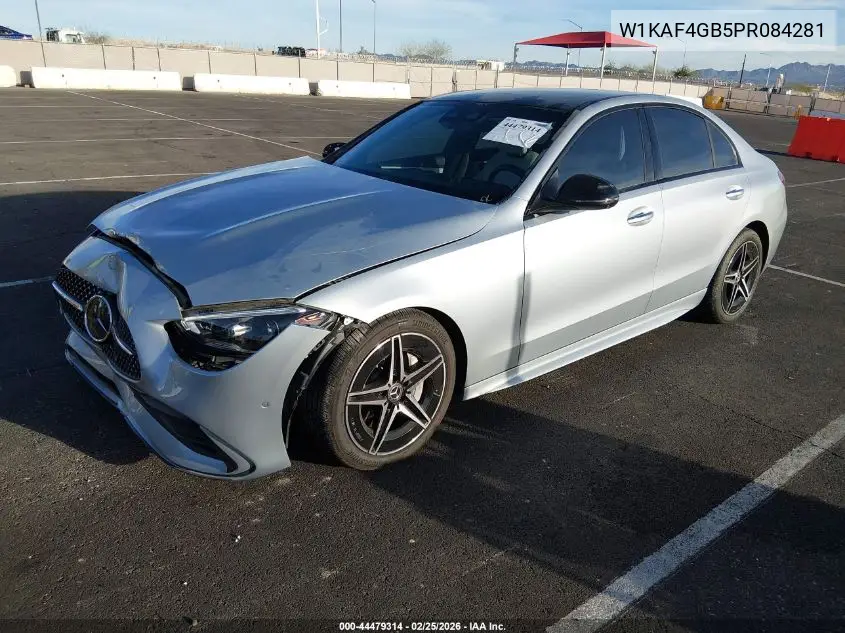 Auction sale of the 2023 Mercedes Benz C klasse , vin: W1KAF4GB5PR084281, lot number: 44479314