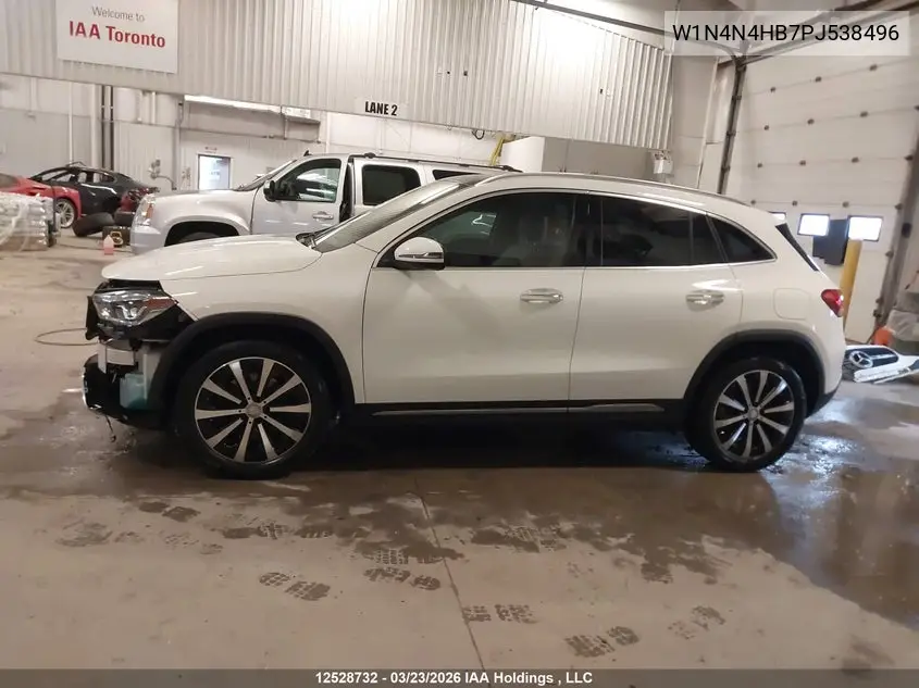 Auction sale of the 2023 Mercedes Benz GLA klasse , vin: W1N4N4HB7PJ538496, lot number: 12528732