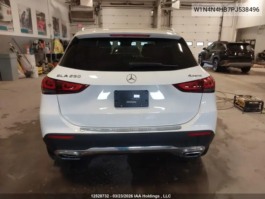 Auction sale of the 2023 Mercedes Benz GLA klasse , vin: W1N4N4HB7PJ538496, lot number: 12528732