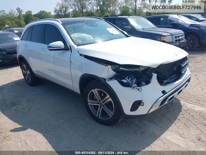 Auction sale of the 2020 Mercedes Benz GLC , vin: WDC0G8EB0LF727946, lot number: 40314262