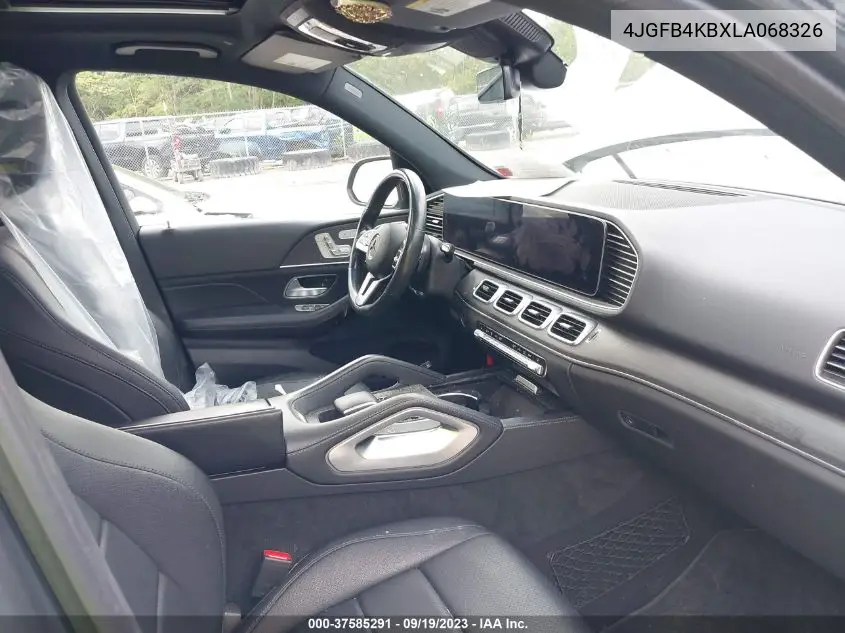 Auction sale of the 2020 Mercedes Benz GLE , vin: 4JGFB4KBXLA068326, lot number: 37585291
