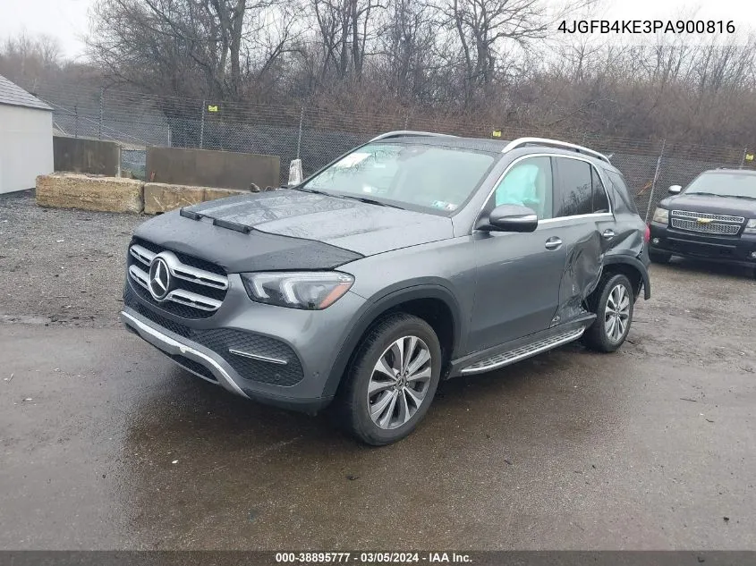 Auction sale of the 2023 Mercedes Benz GLE , vin: 4JGFB4KE3PA900816, lot number: 38895777