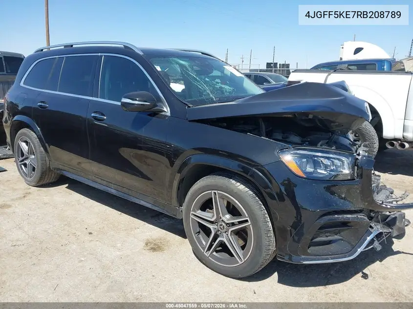 Auction sale of the 2024 Mercedes Benz GLS klasse , vin: 4JGFF5KE7RB208789, lot number: 45047559