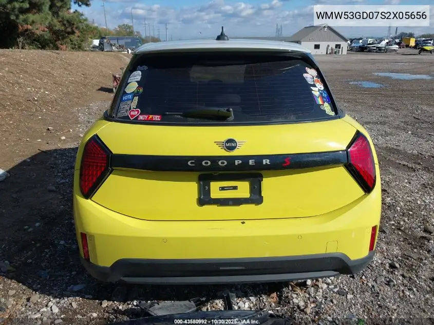 Auction sale of the 2025 MINI Hard top , vin: WMW53GD07S2X05656, lot number: 43580992