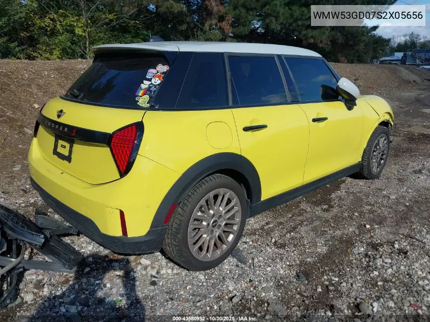 Auction sale of the 2025 MINI Hard top , vin: WMW53GD07S2X05656, lot number: 43580992