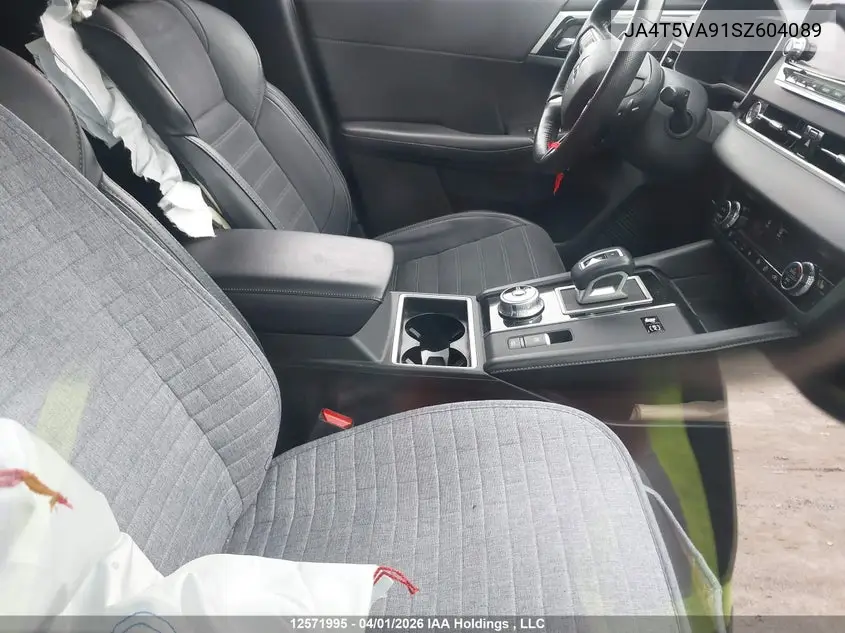 Auction sale of the 2025 Mitsubishi Outlander , vin: JA4T5VA91SZ604089, lot number: 12571995