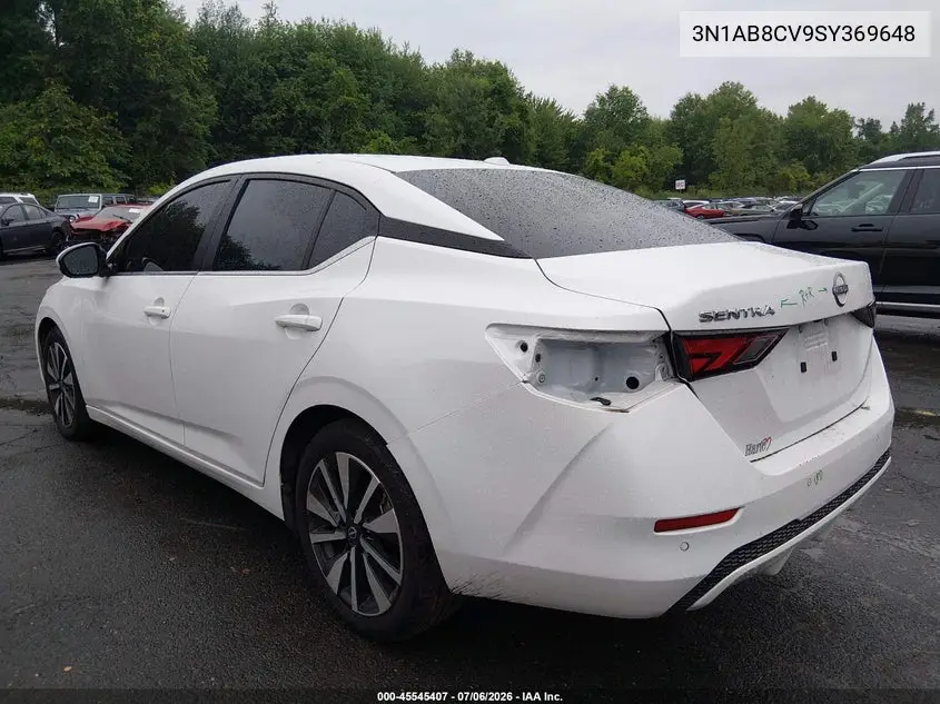 Auction sale of the 2025 Nissan Sentra , vin: 3N1AB8CV9SY369648, lot number: 45545407