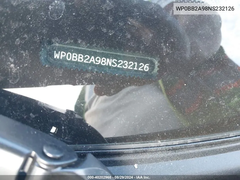 Auction sale of the 2022 Porsche 911 , vin: WP0BB2A98NS232126, lot number: 40202968