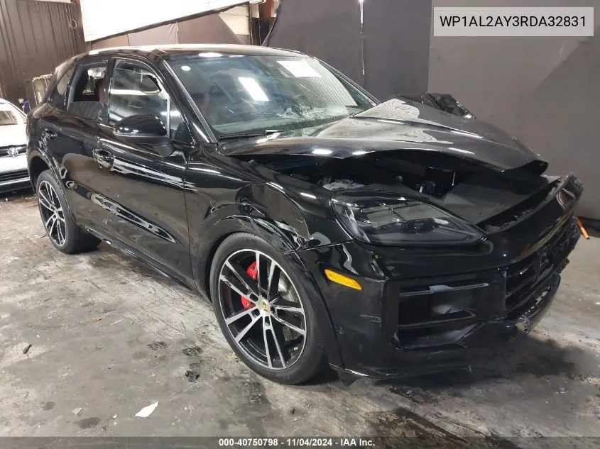 Auction sale of the 2024 Porsche Cayenne , vin: WP1AL2AY3RDA32831, lot number: 40750798