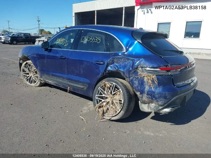 Auction sale of the 2023 Porsche Macan , vin: WP1AG2A53PLB38158, lot number: 12405535