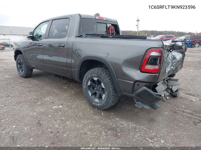 Auction sale of the 2019 RAM 1500 , vin: 1C6SRFLT9KN923596, lot number: 41961327