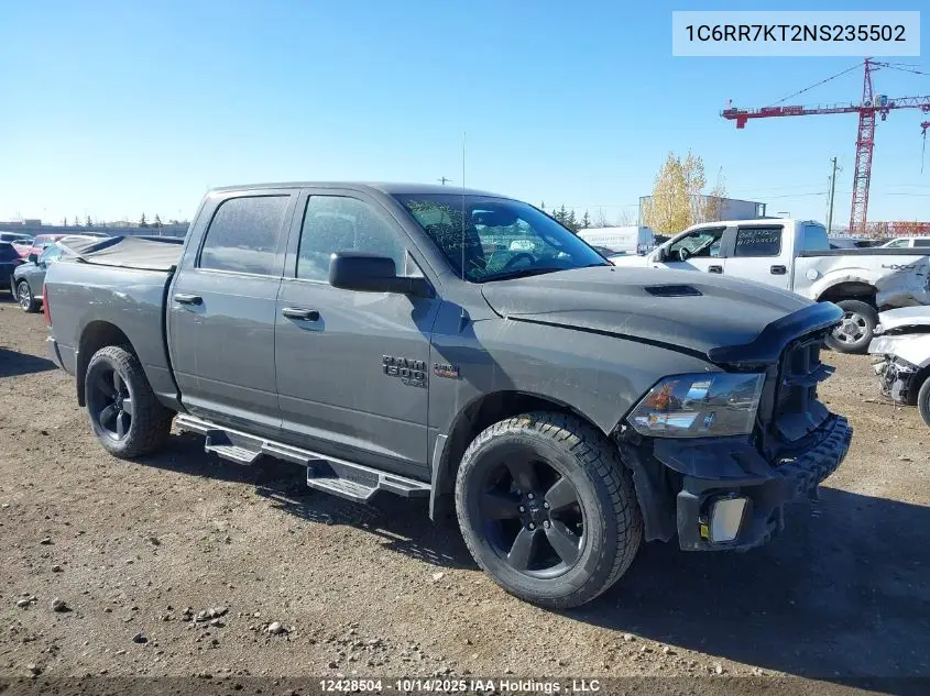 Auction sale of the 2022 RAM 1500 , vin: 1C6RR7KT2NS235502, lot number: 12428504