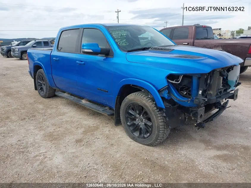 Auction sale of the 2022 RAM 1500 , vin: 1C6SRFJT9NN163242, lot number: 12630648x