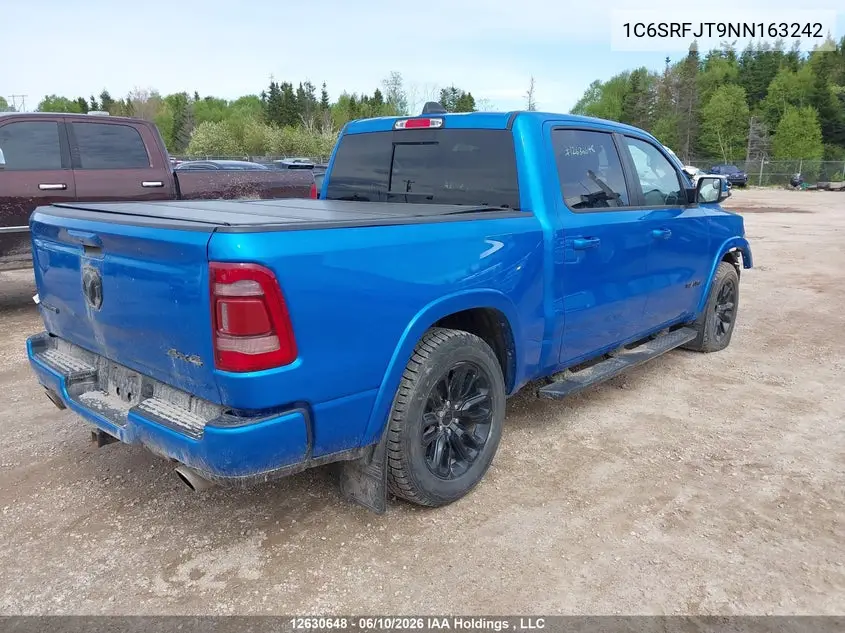 Auction sale of the 2022 RAM 1500 , vin: 1C6SRFJT9NN163242, lot number: 12630648x