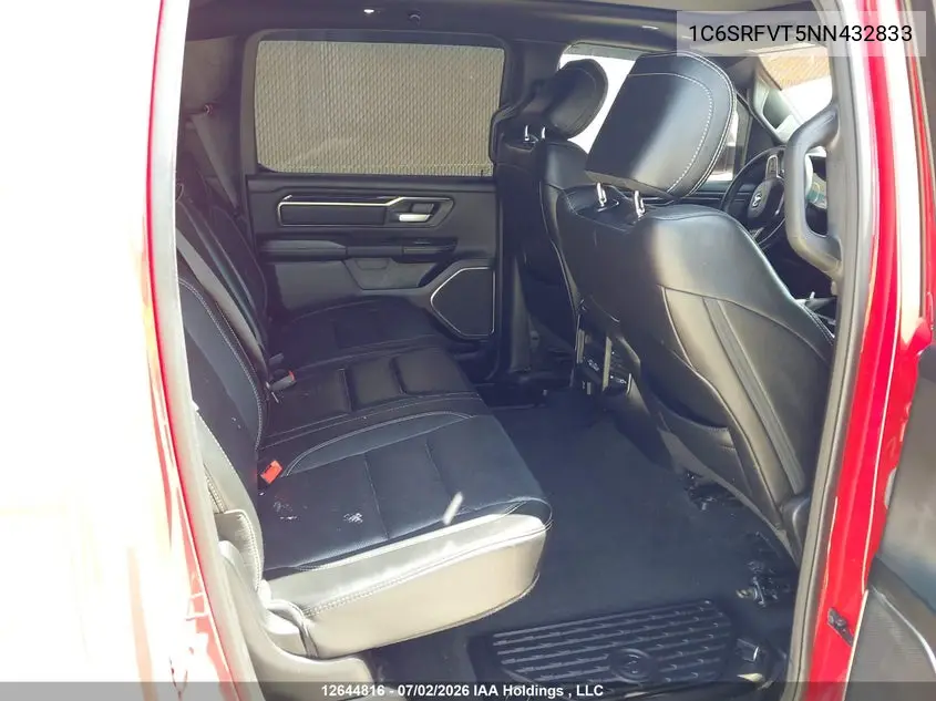 Auction sale of the 2022 RAM 1500 , vin: 1C6SRFVT5NN432833, lot number: 12644816