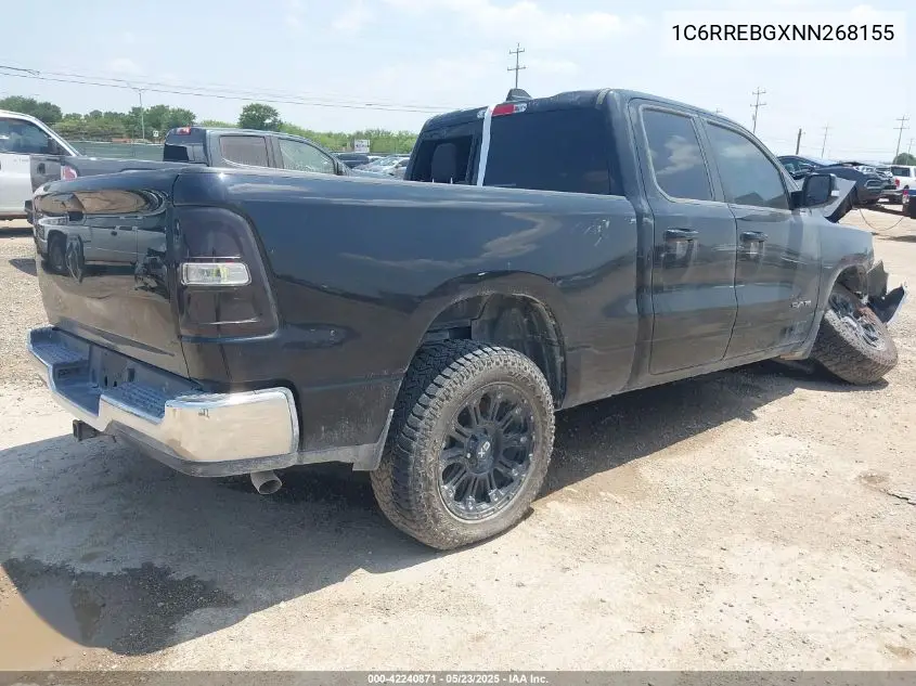 Auction sale of the 2022 RAM 1500 , vin: 1C6RREBGXNN268155, lot number: 42240871