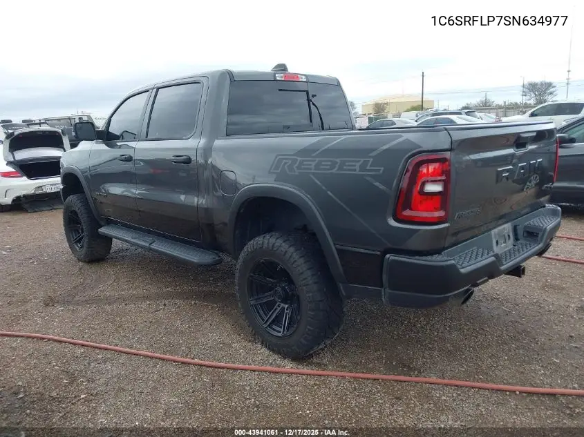 Auction sale of the 2025 RAM 1500 , vin: 1C6SRFLP7SN634977, lot number: 43941061