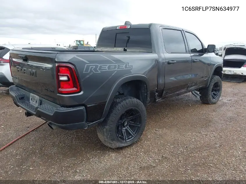 Auction sale of the 2025 RAM 1500 , vin: 1C6SRFLP7SN634977, lot number: 43941061