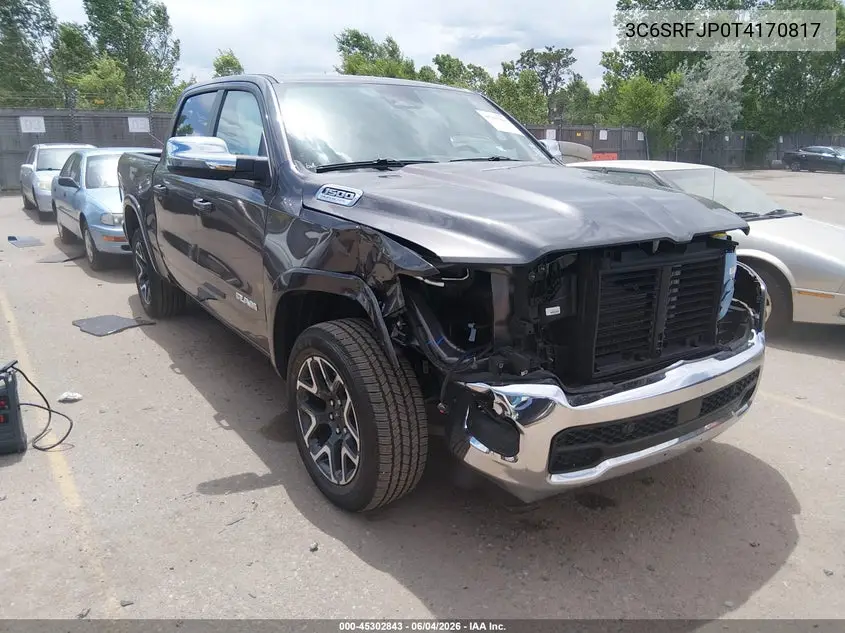 Auction sale of the 2026 RAM 1500 , vin: 3C6SRFJP0T4170817, lot number: 45302843