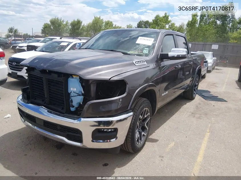 Auction sale of the 2026 RAM 1500 , vin: 3C6SRFJP0T4170817, lot number: 45302843