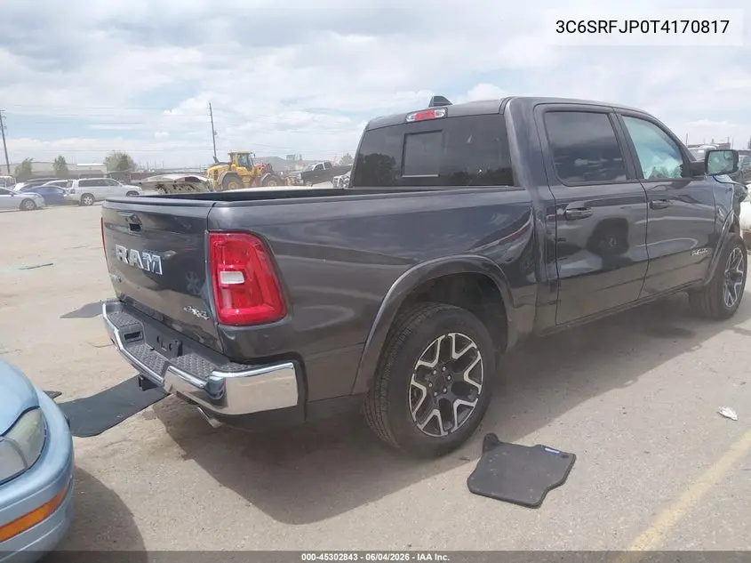 Auction sale of the 2026 RAM 1500 , vin: 3C6SRFJP0T4170817, lot number: 45302843