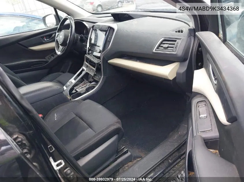 Auction sale of the 2019 Subaru Ascent , vin: 4S4WMABD9K3434368, lot number: 39932979