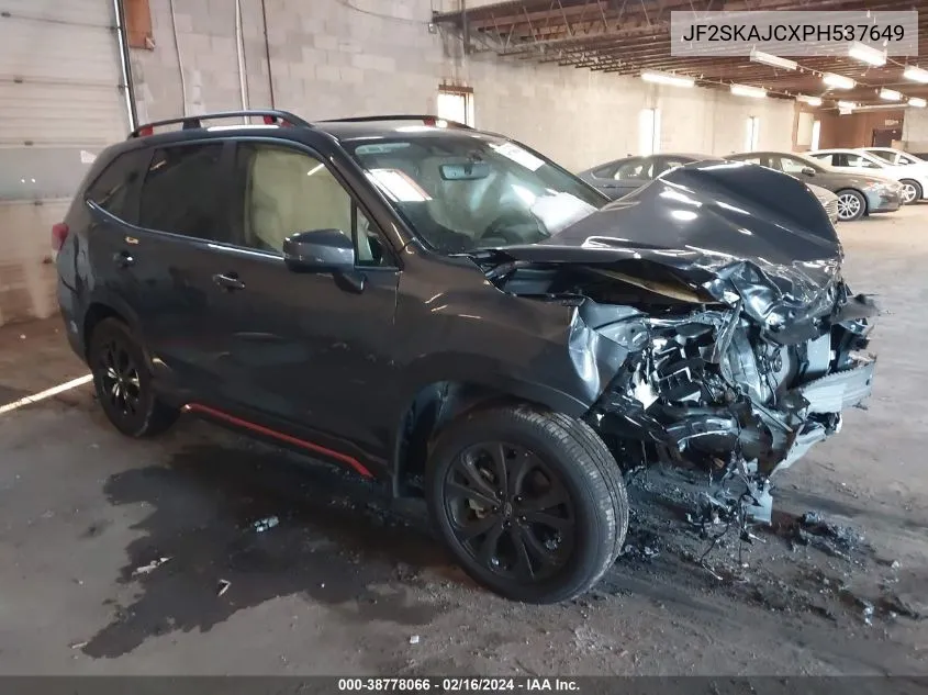Auction sale of the 2023 Subaru Forester , vin: JF2SKAJCXPH537649, lot number: 38778066