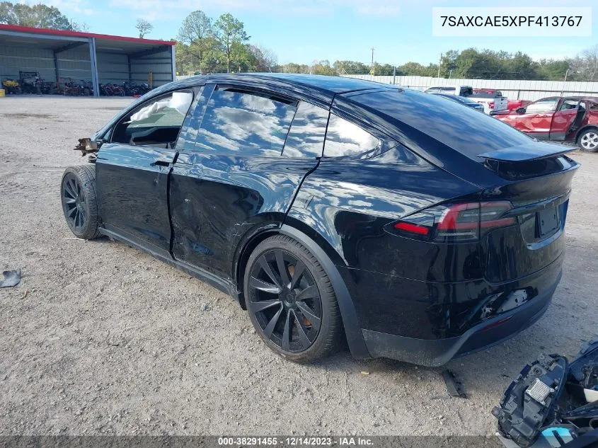 Auction sale of the 2023 Tesla Model X , vin: 7SAXCAE5XPF413767, lot number: 38291455