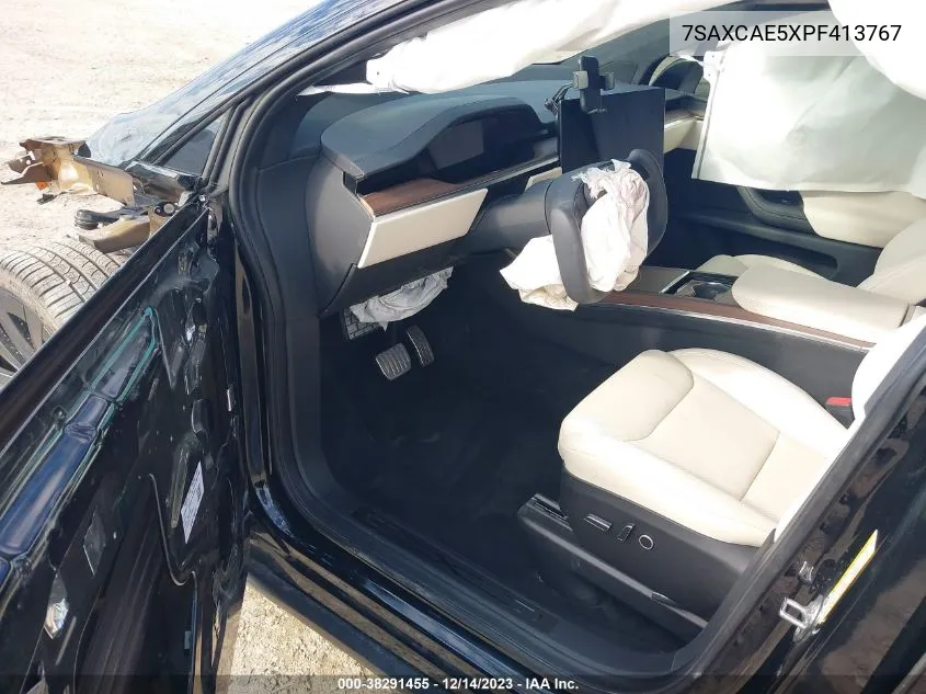 Auction sale of the 2023 Tesla Model X , vin: 7SAXCAE5XPF413767, lot number: 38291455