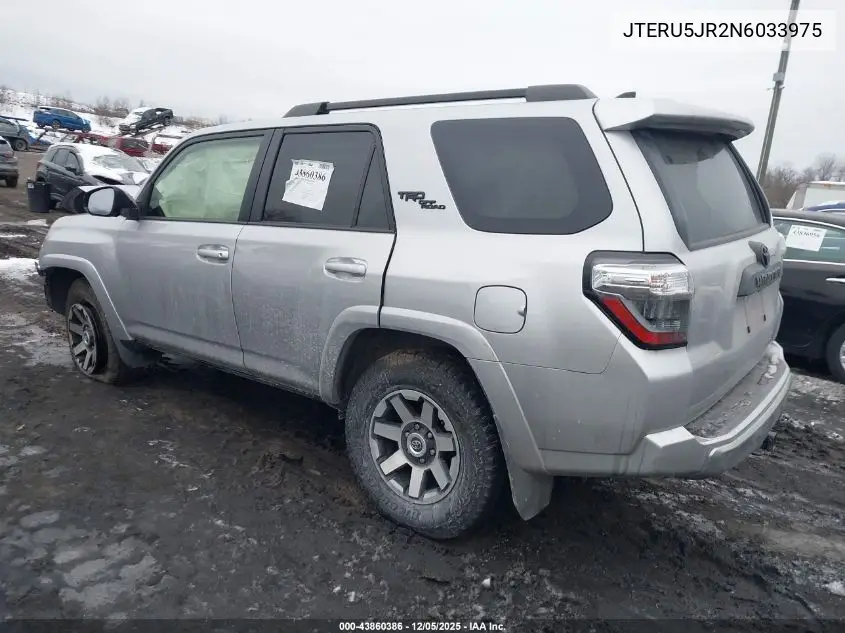 Auction sale of the 2022 Toyota 4Runner , vin: JTERU5JR2N6033975, lot number: 43860386