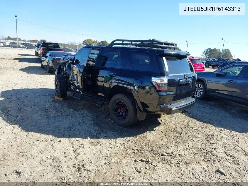 Auction sale of the 2023 Toyota 4Runner , vin: JTELU5JR1P6143313, lot number: 43670207